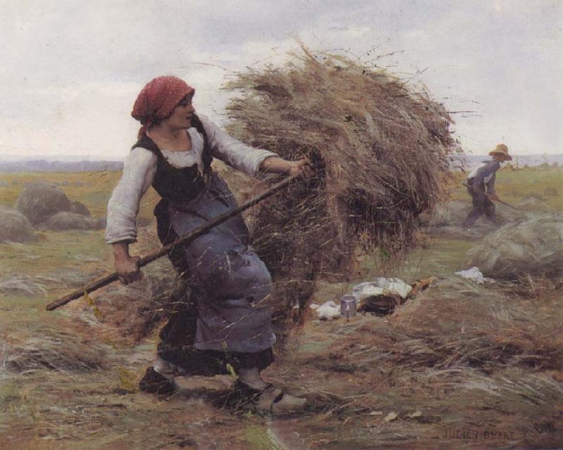 Julien  Dupre The Hay Gatherer China oil painting art